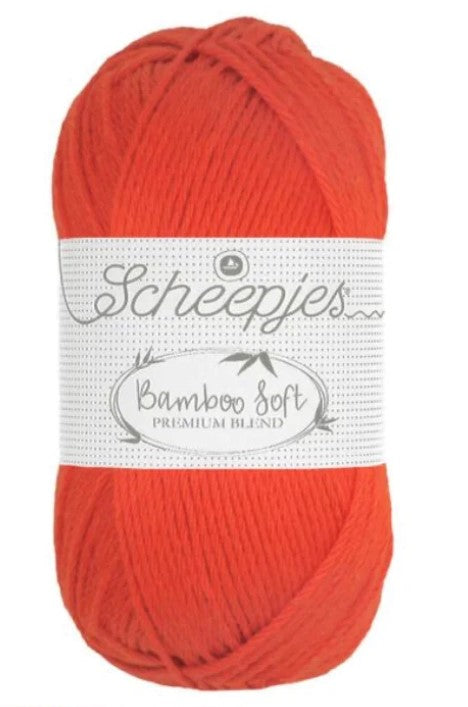 Scheepjes Bamboo Soft - 261 Regal Orange 150m/50g