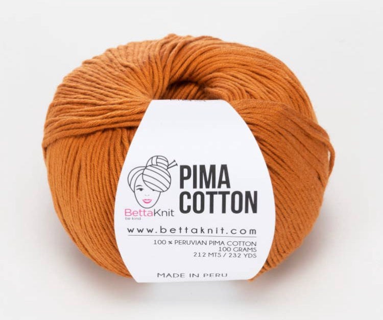 BettaKnit Pima Cotton - Brons 212m/100g