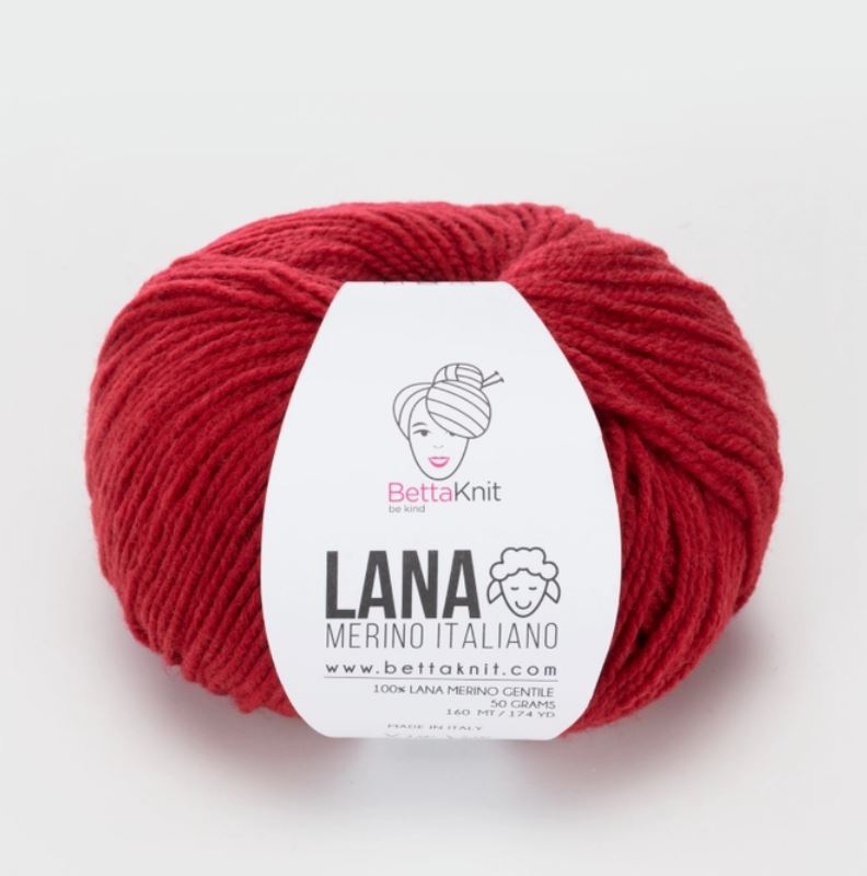 BettaKnit Lana - Cherry 160m/50g