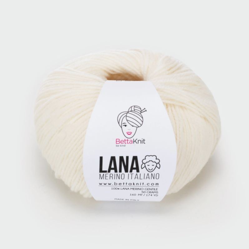 BettaKnit Lana - Milk 160m/50g