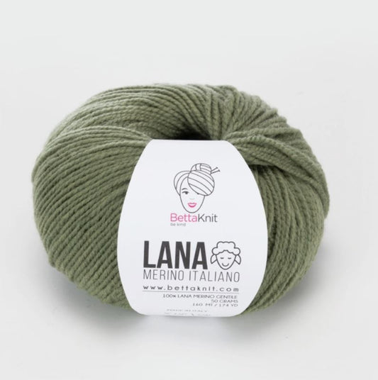 BettaKnit Lana - Sage Green 160m/50g