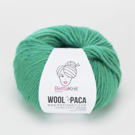 BettaKnit Woolpaca - Emerald 100m/50g