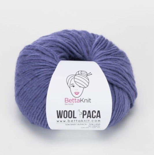 BettaKnit Woolpaca - Indigo 100m/50g