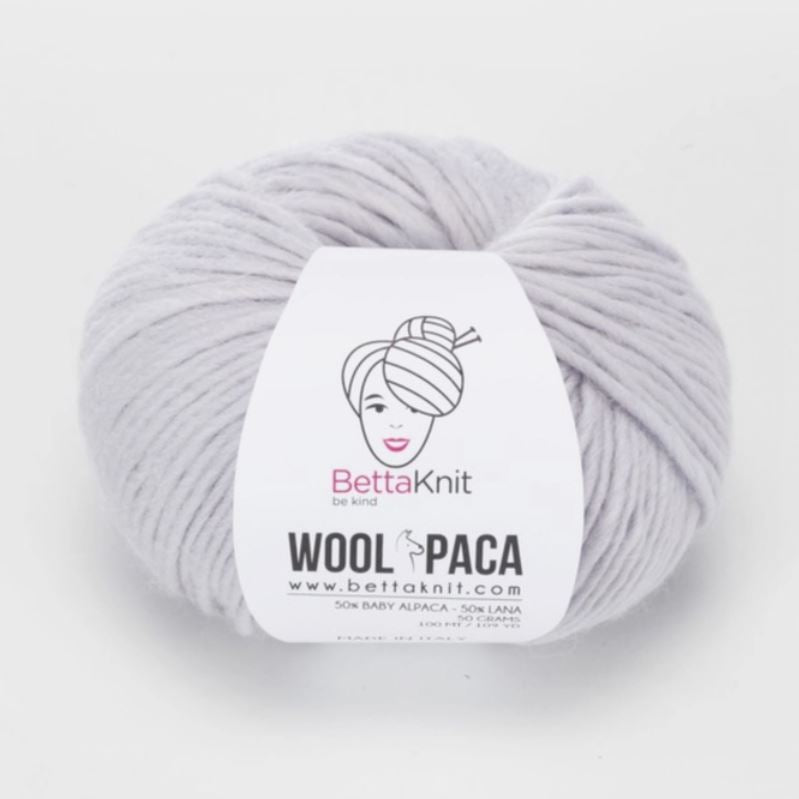 BettaKnit Woolpaca - Pearl 100m/50g