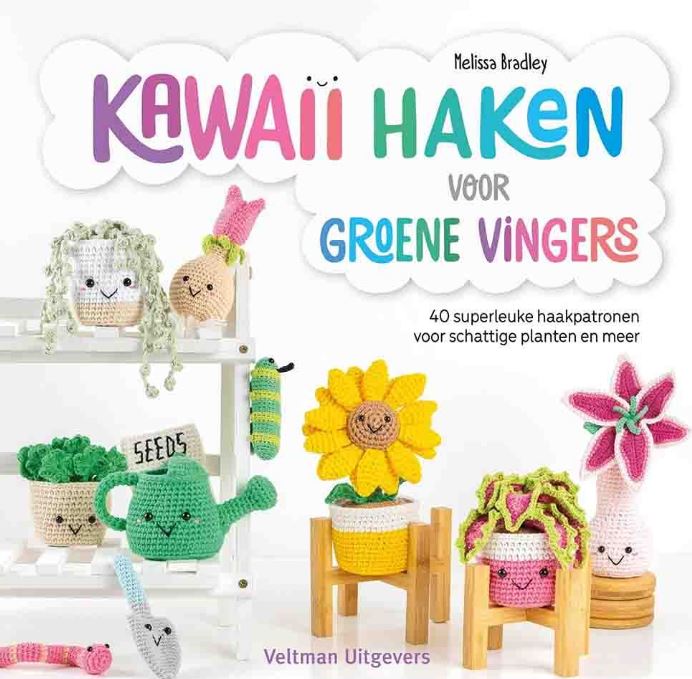 Boek "Kawaii Haken voor Groene Vingers - Melissa Bradley"