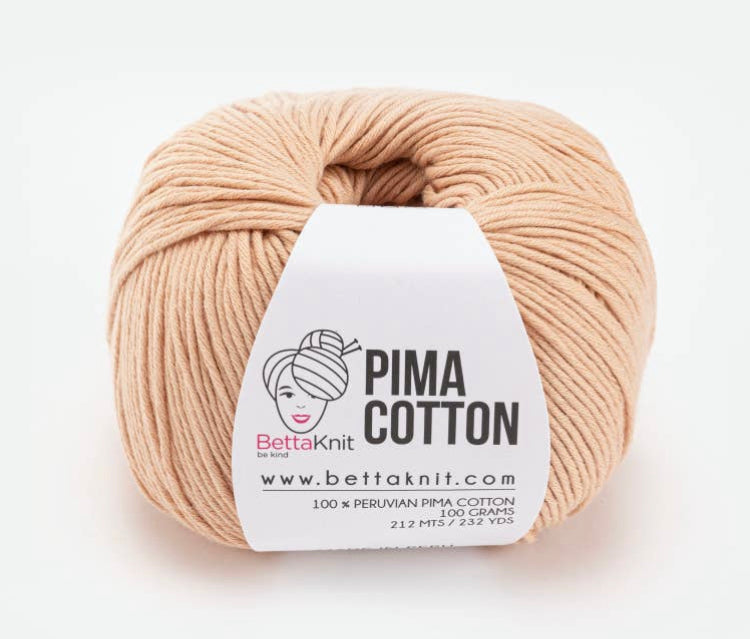 BettaKnit Pima Cotton - Hazelnut 212m/100g