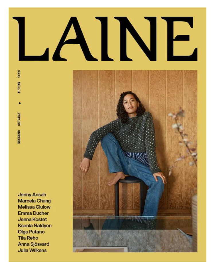 Tijdschrift "Laine 18 -Herfst editie - Weekend Getaway"