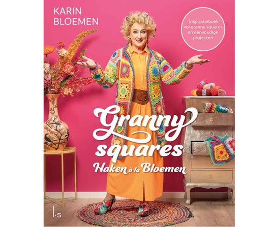 Boek "Haken à la Bloemen: Granny Squares - Karin Bloemen"