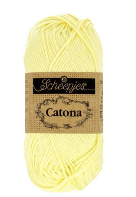 Scheepjes Catona - 100 Lemon Chiffon 125m/50g