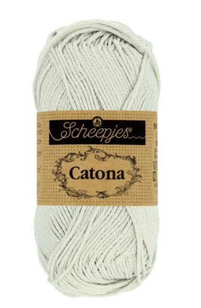 Scheepjes Catona - 172 Light Silver 125m/50g