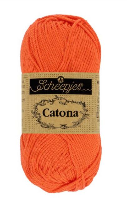 Scheepjes Catona - 189 Royal Orange 125m/50g