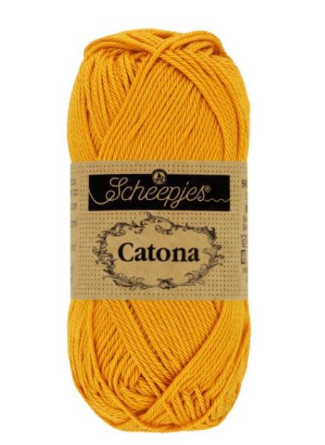 Scheepjes Catona - 249 Saffron 125m/50g