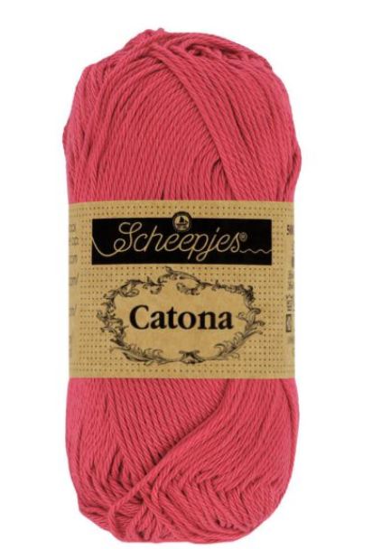 Scheepjes Catona - 258 Rosewood 125m/50g