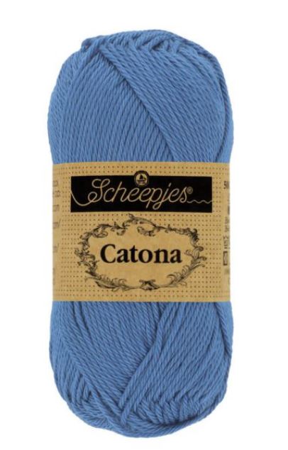 Scheepjes Catona - 261 Capri Blue 125m/50g