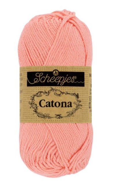 Scheepjes Catona - 264 Light Coral 125m/50g