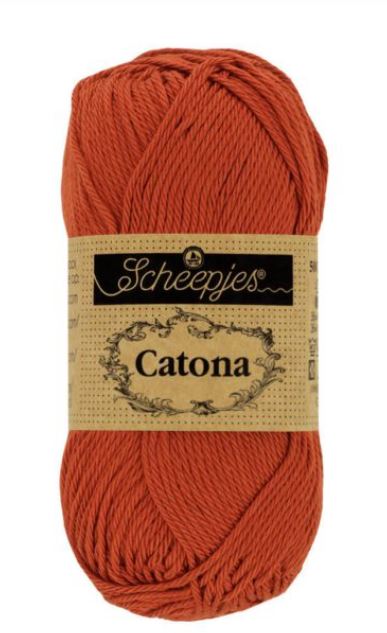 Scheepjes Catona - 388 Rust 125m/50g