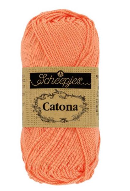 Scheepjes Catona - 410 Rich Coral 125m/50g