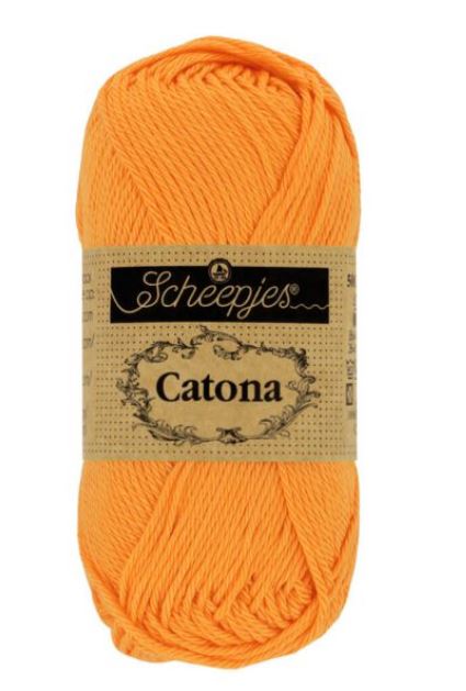 Scheepjes Catona - 411 Sweet Orange 125m/50g