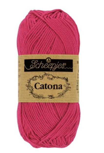 Scheepjes Catona - 413 Cherry 125m/50g