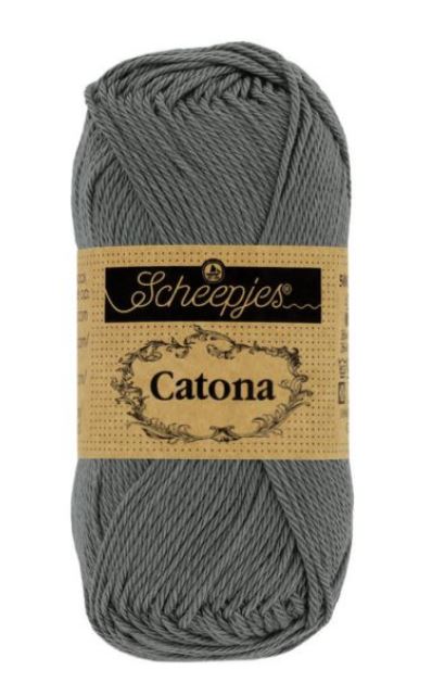 Scheepjes Catona - 501 Anthracite 125m/50g