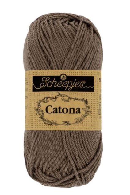 Scheepjes Catona - 507 Chocolate 125m/50g