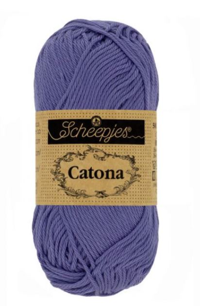 Scheepjes Catona - 508 Deep Amethyst 125m/50g