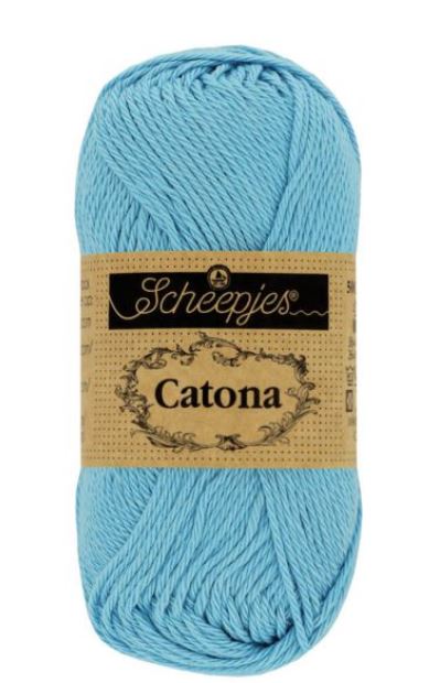 Scheepjes Catona - 510 Sky Blue 125m/50g