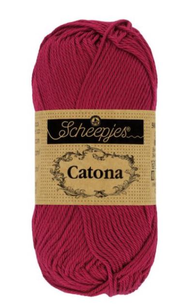 Scheepjes Catona - 517 Ruby 125m/50g