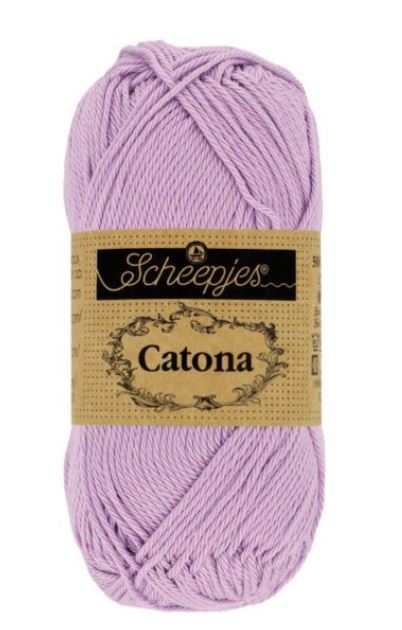 Scheepjes Catona - 520 Lavender 125m/50g