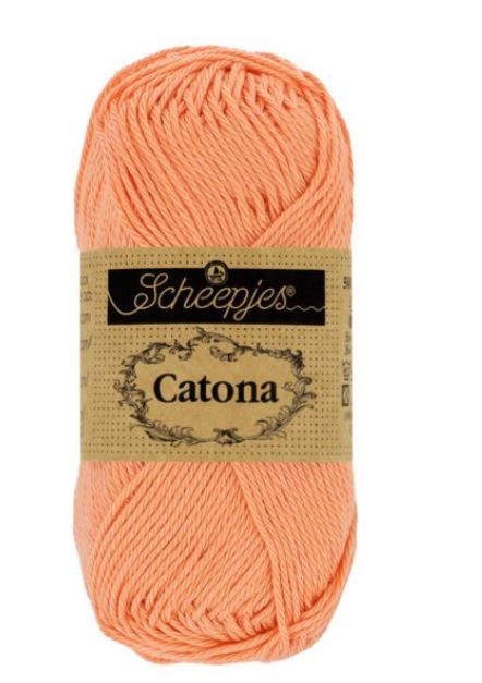 Scheepjes Catona - 524 Apricot 125m/50g