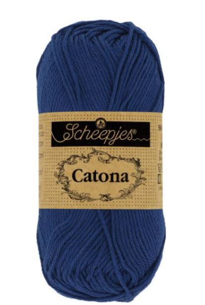 Scheepjes Catona - 527 Midnight 125m/50g