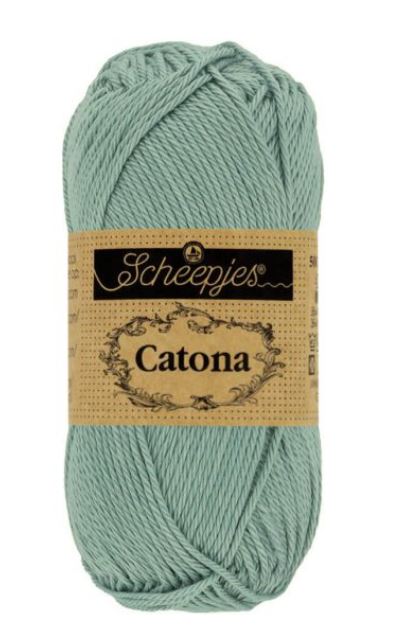 Scheepjes Catona - 528 Silver Blue 125m/50g