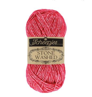Scheepjes Stone Washed - 807 Red Jasper 130m/50g
