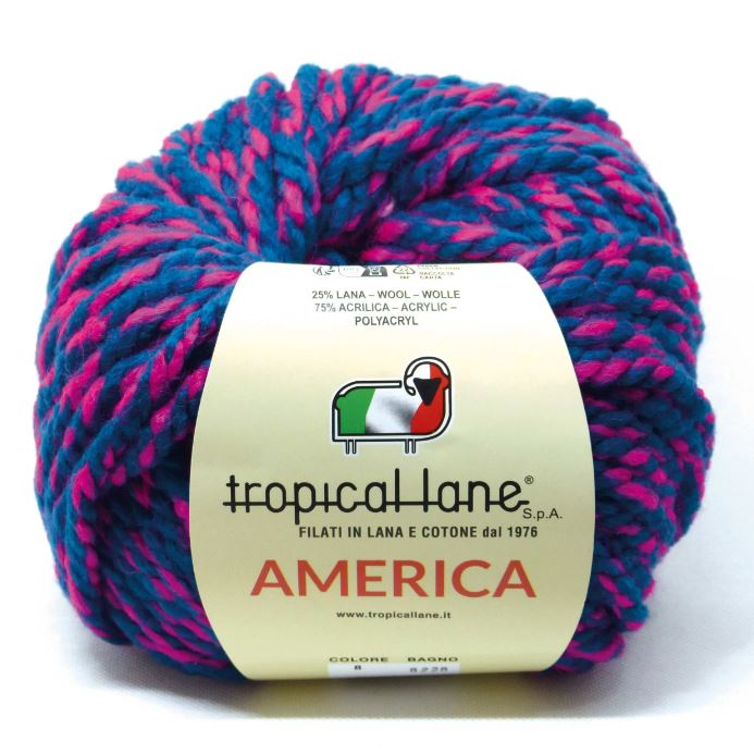 Tropical Lane America - 08 Roze/Blauw 60m/150g