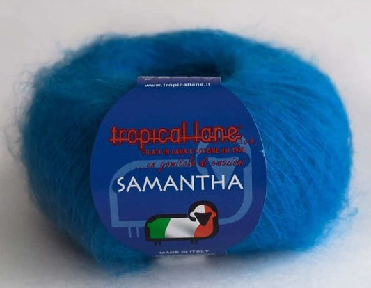 Tropical Lane Samantha Gold - 461 Blue 250m/25g