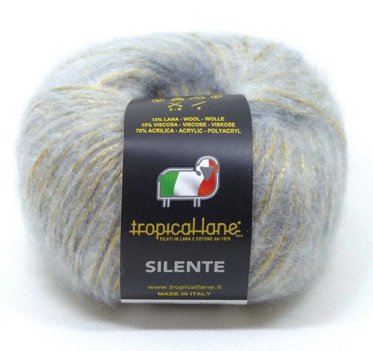 Tropical Lane Silente - 143 Grey 125m/50g
